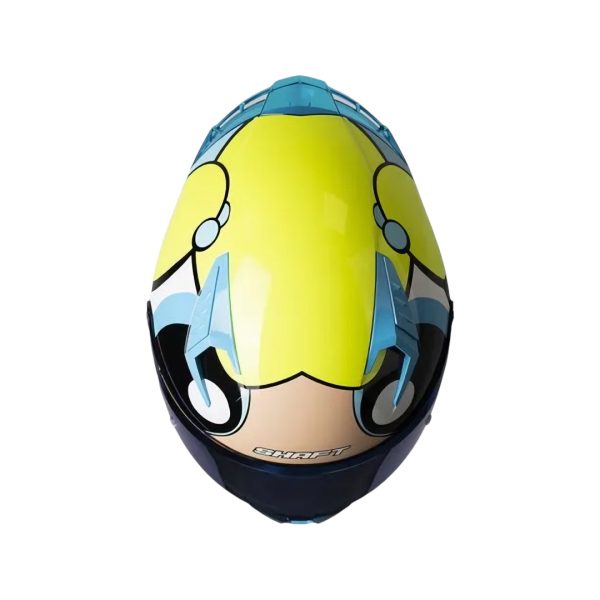 CASCO MOTO SHAFT 526SP EVO BURBUJA INTEGRAL CARTOON NETWORK - Imagen 4